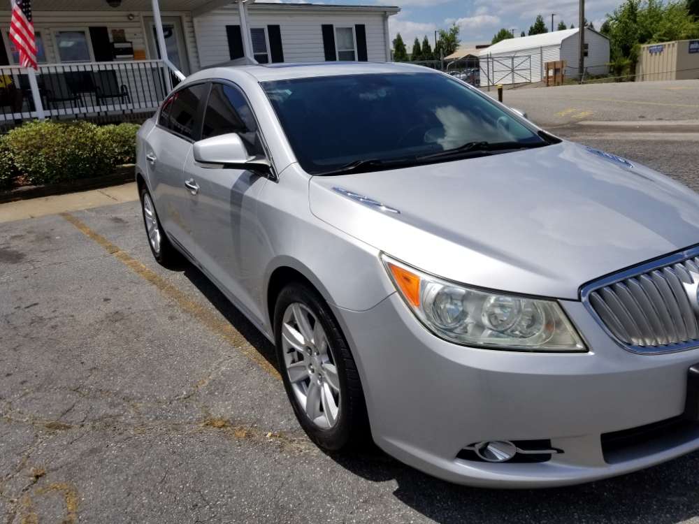 Buick Lacrosse 2012 Silver