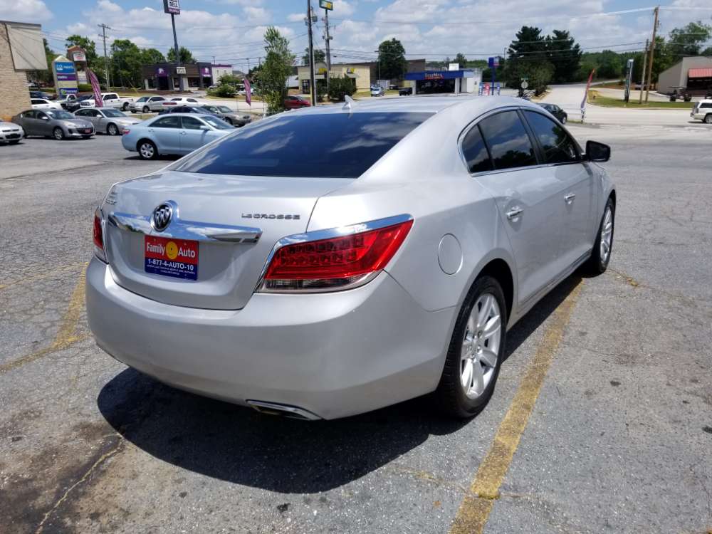 Buick Lacrosse 2012 Silver