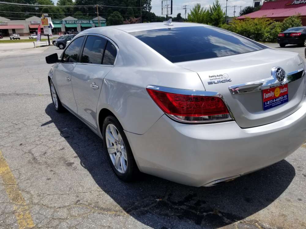 Buick Lacrosse 2012 Silver