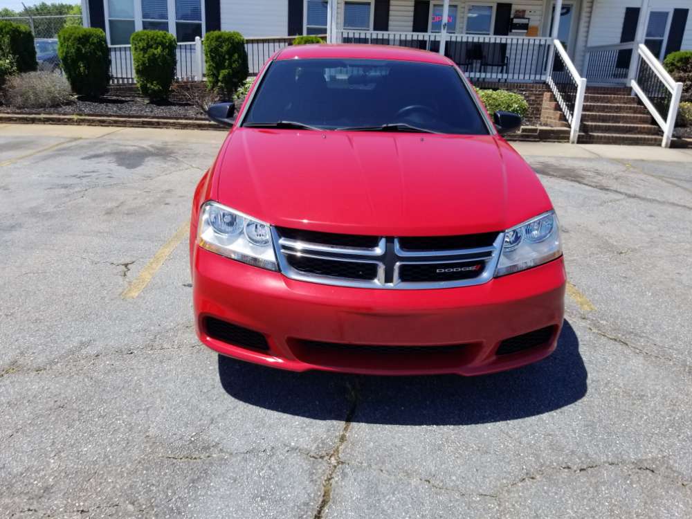 Dodge Avenger 2014 Red