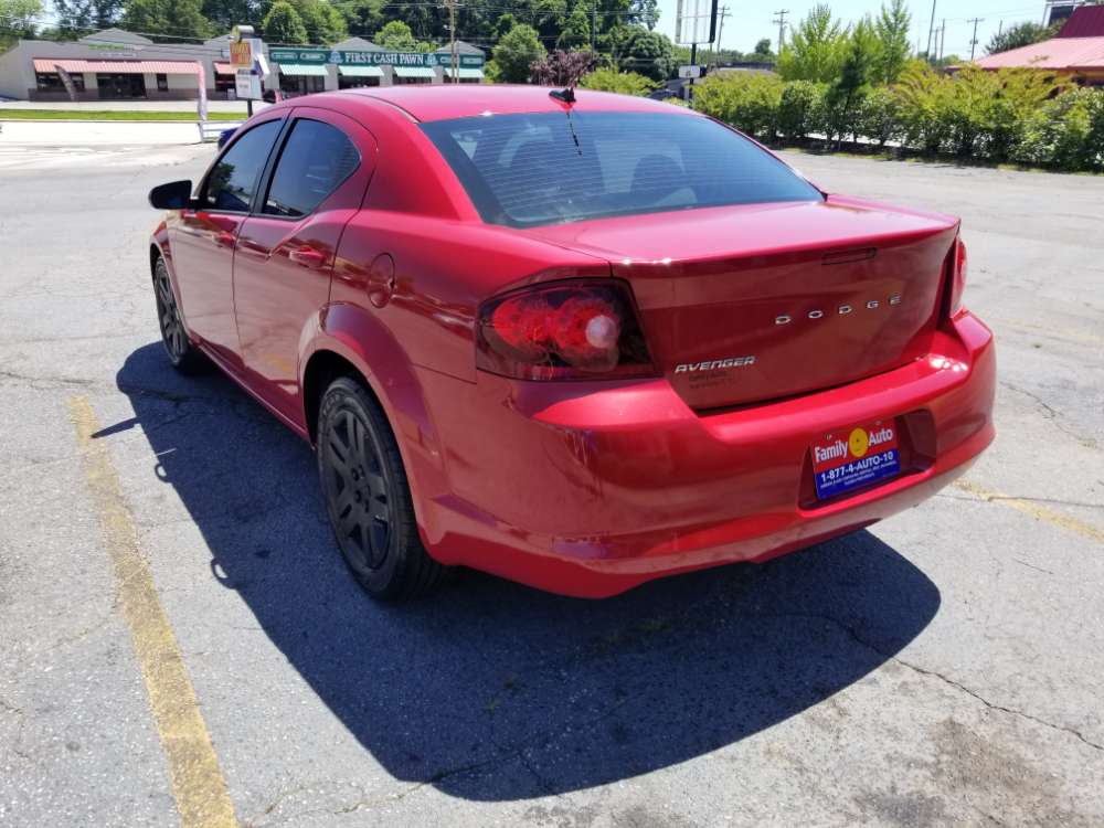 Dodge Avenger 2014 Red