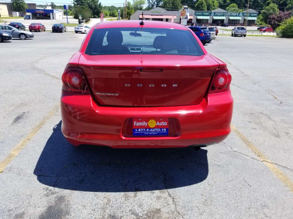 Dodge Avenger 2014 Red