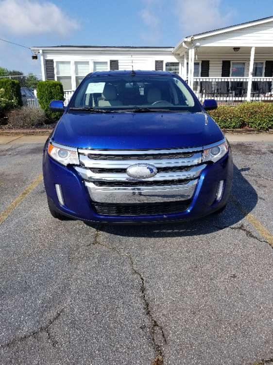 Ford Edge 2014 Blue