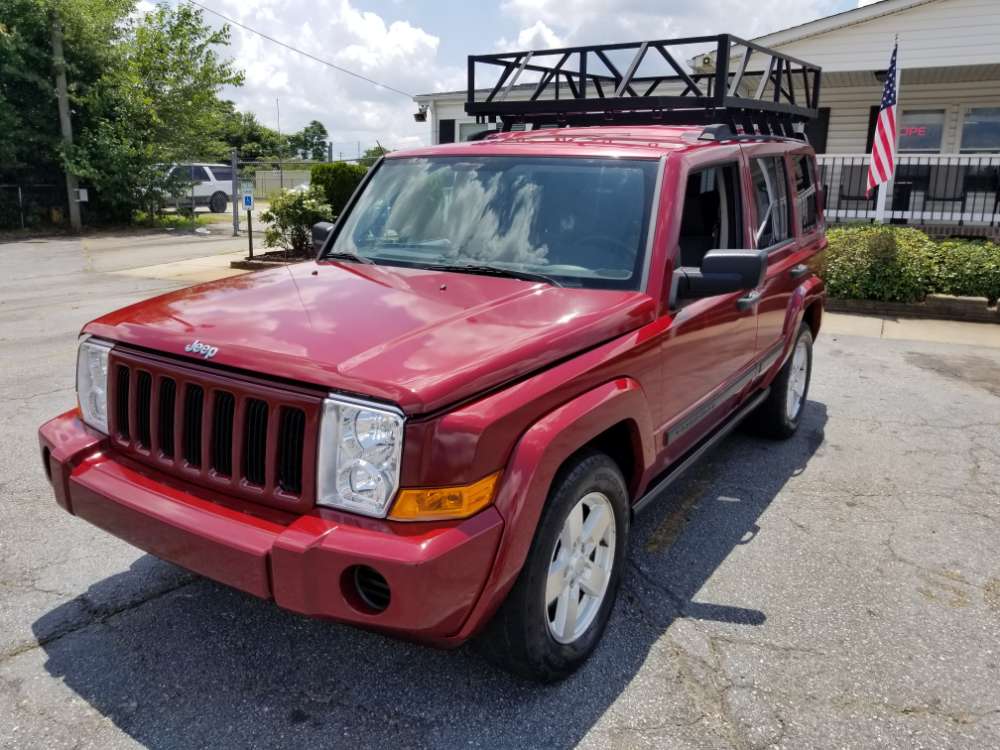 Jeep Commander 2006 Red