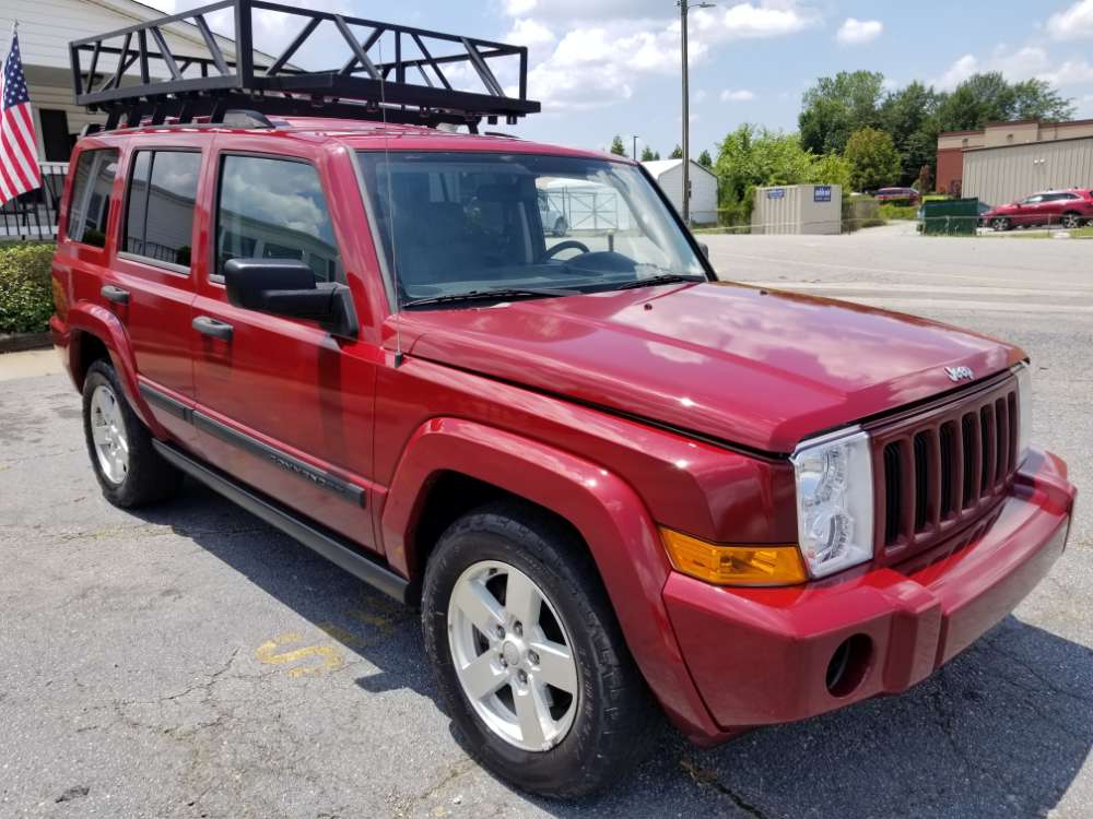 Jeep Commander 2006 Red