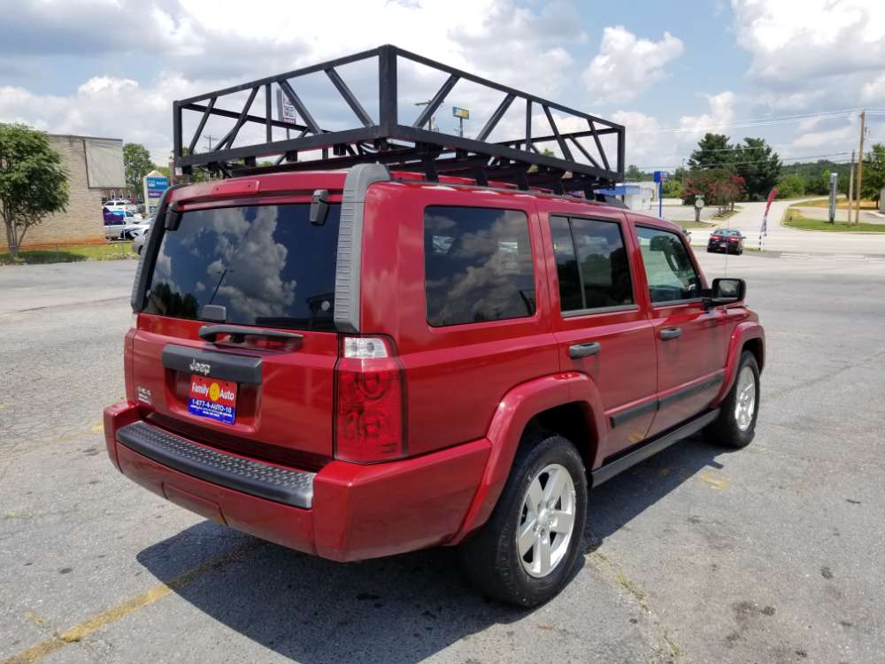 Jeep Commander 2006 Red