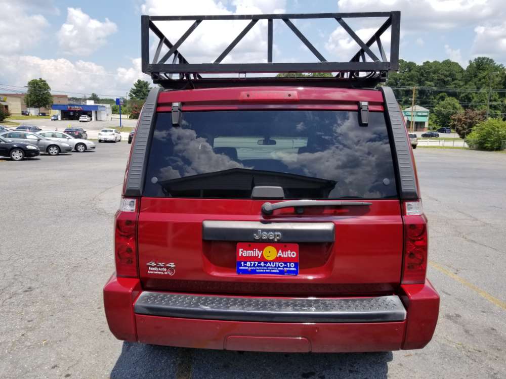Jeep Commander 2006 Red