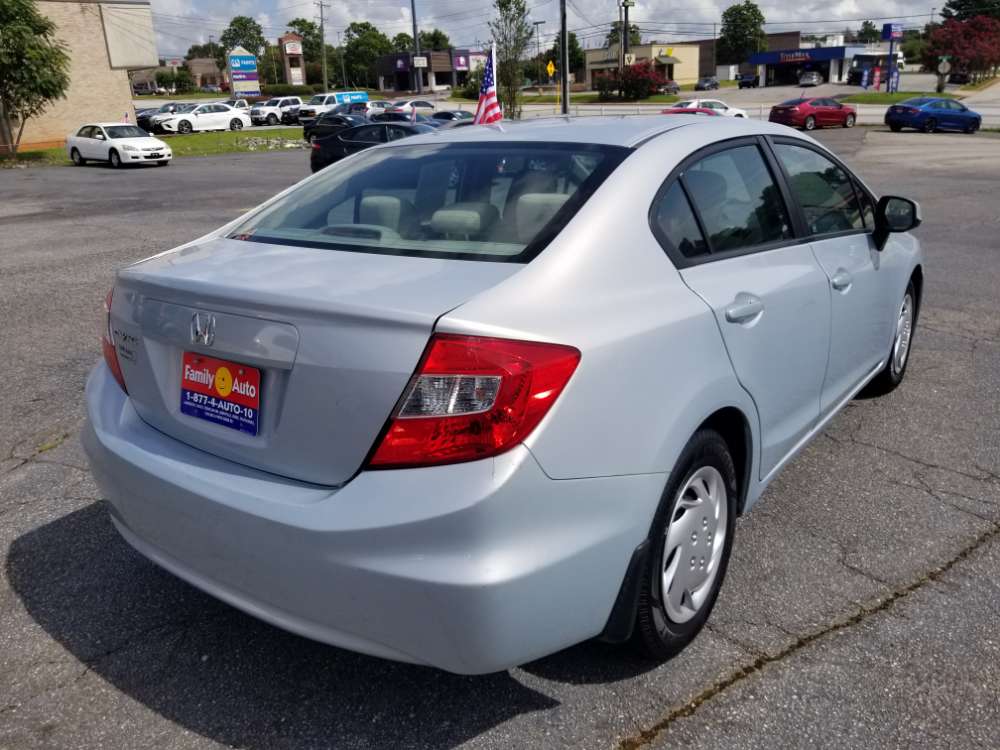 Honda Civic 2012 Blue