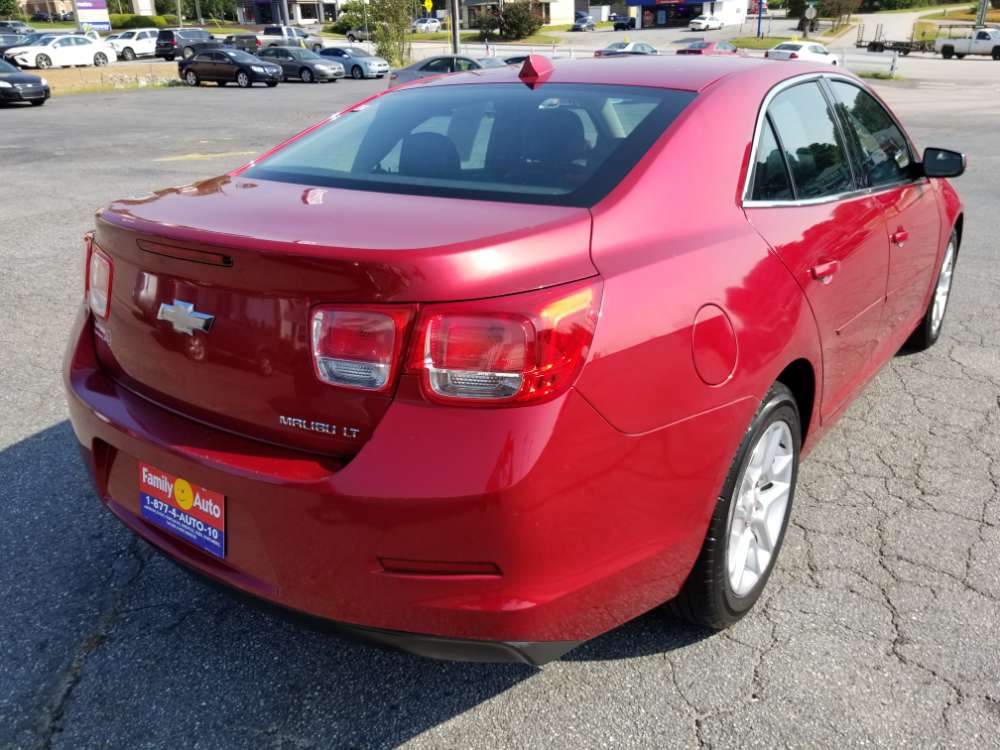 Chevrolet Malibu 2013 Red