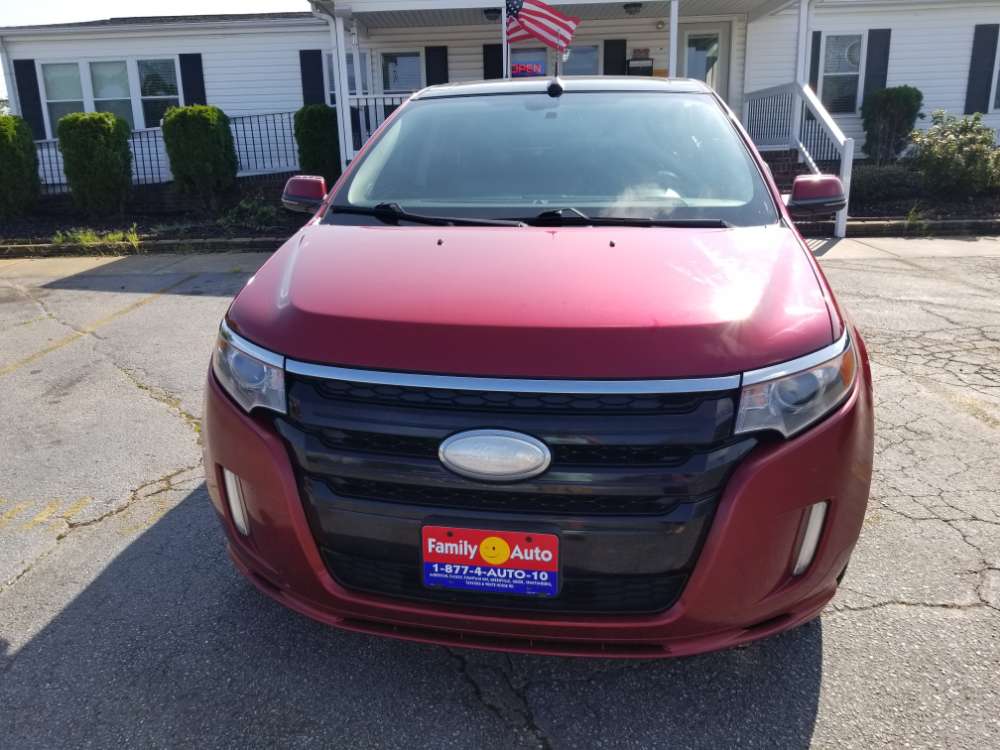 Ford Edge 2013 Red