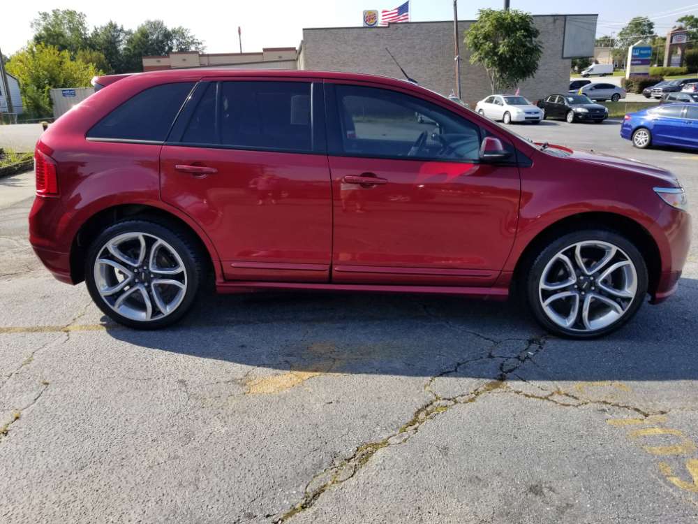 Ford Edge 2013 Red