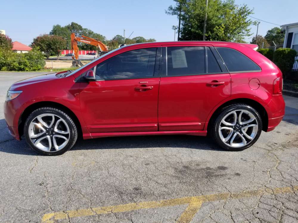 Ford Edge 2013 Red