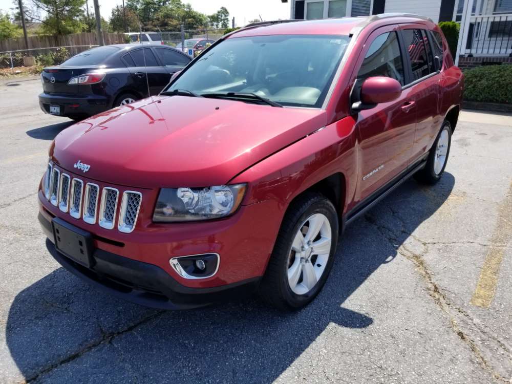Jeep Compass 2015 Red