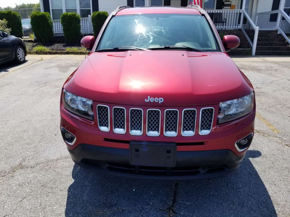 Jeep Compass 2015 Red