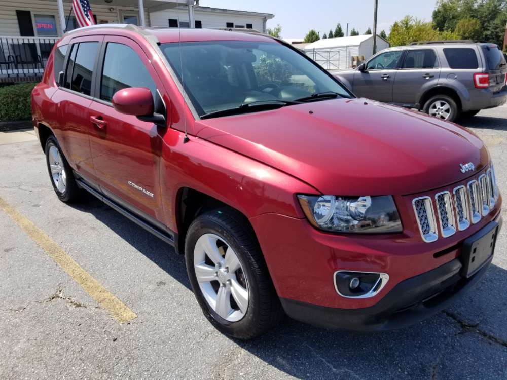 Jeep Compass 2015 Red
