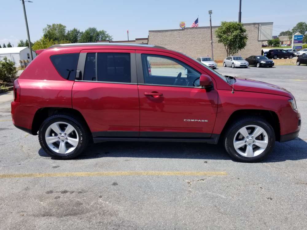 Jeep Compass 2015 Red