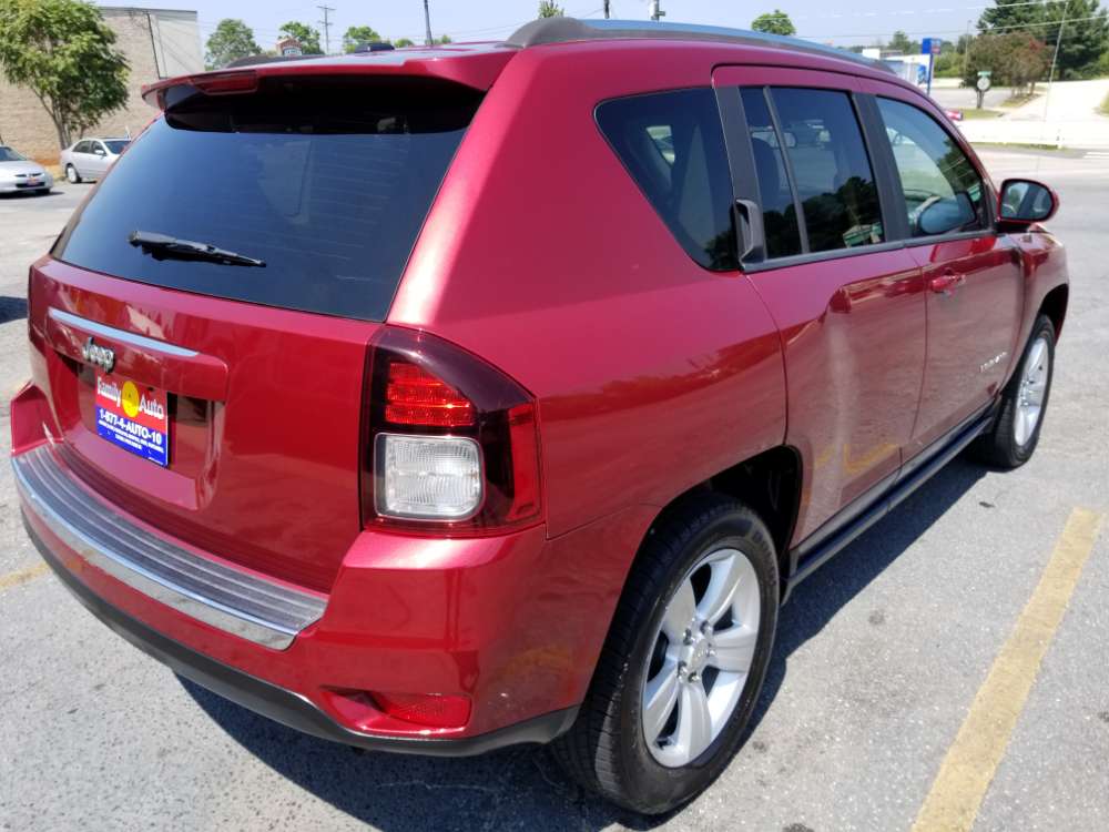 Jeep Compass 2015 Red