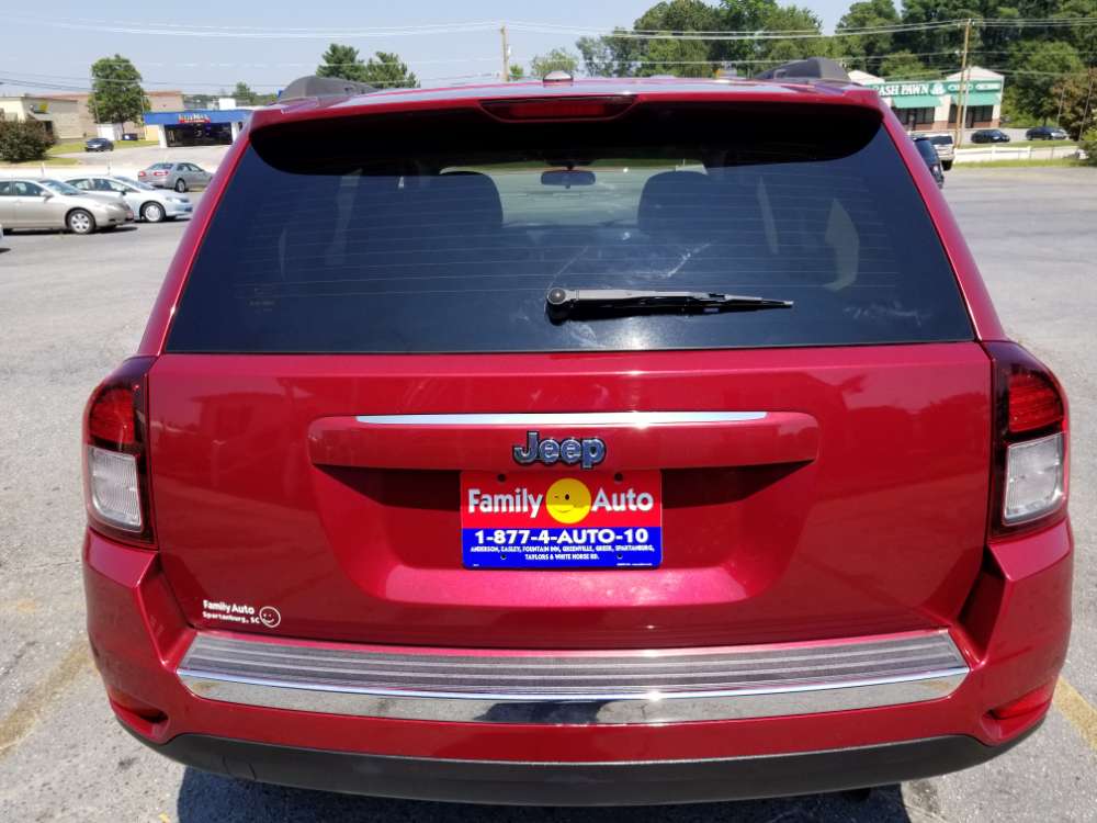 Jeep Compass 2015 Red