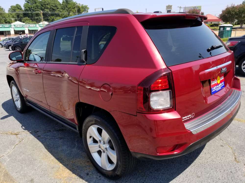 Jeep Compass 2015 Red