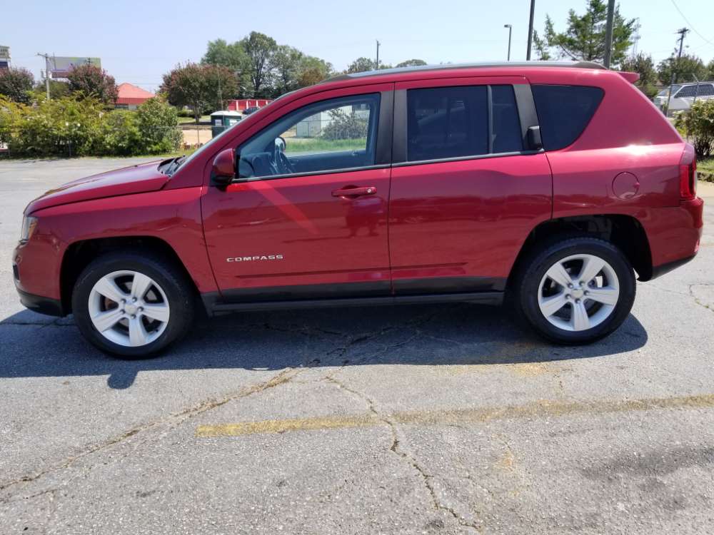 Jeep Compass 2015 Red