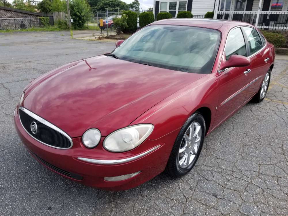 Buick Lacrosse 2007 Red
