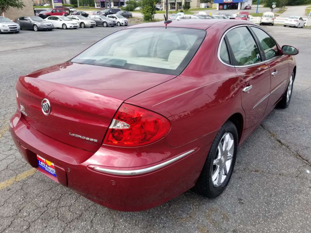 Buick Lacrosse 2007 Red