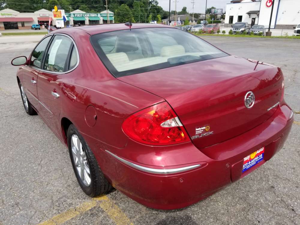 Buick Lacrosse 2007 Red