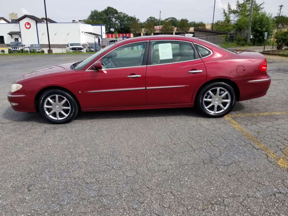 Buick Lacrosse 2007 Red