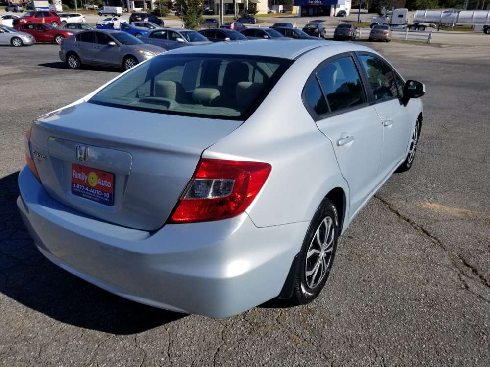 Honda Civic 2012 Blue