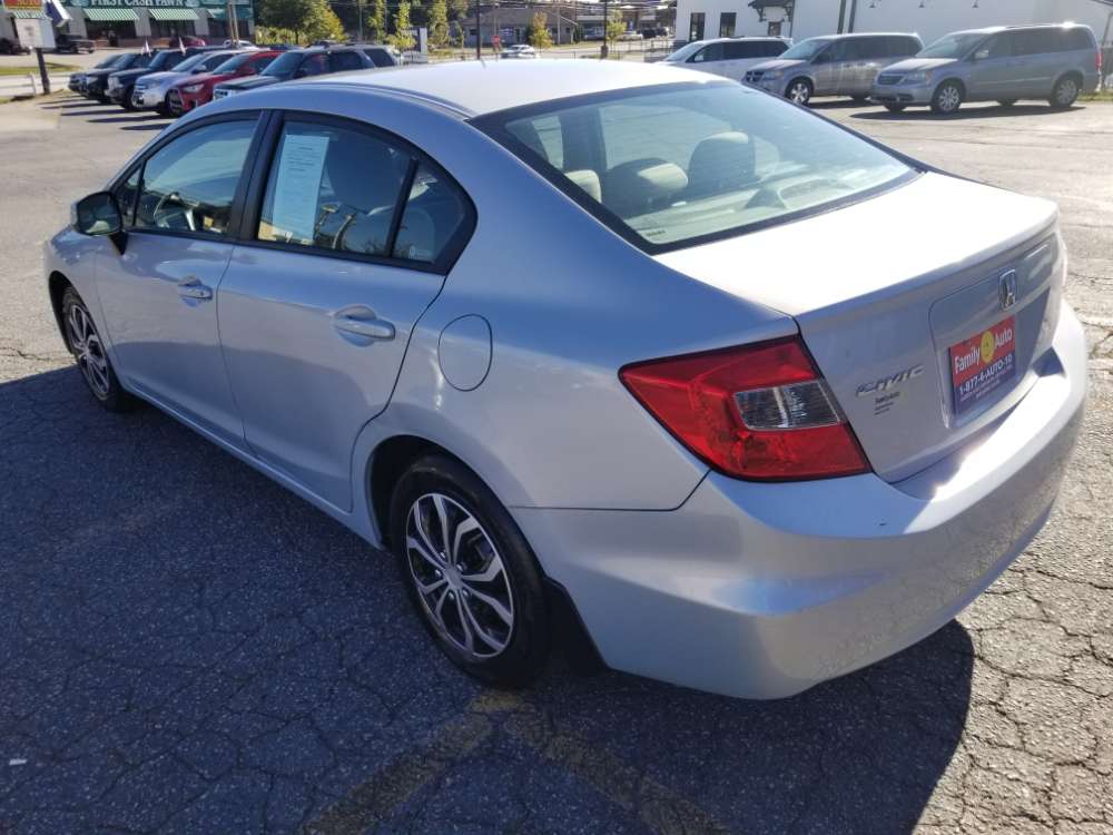 Honda Civic 2012 Blue