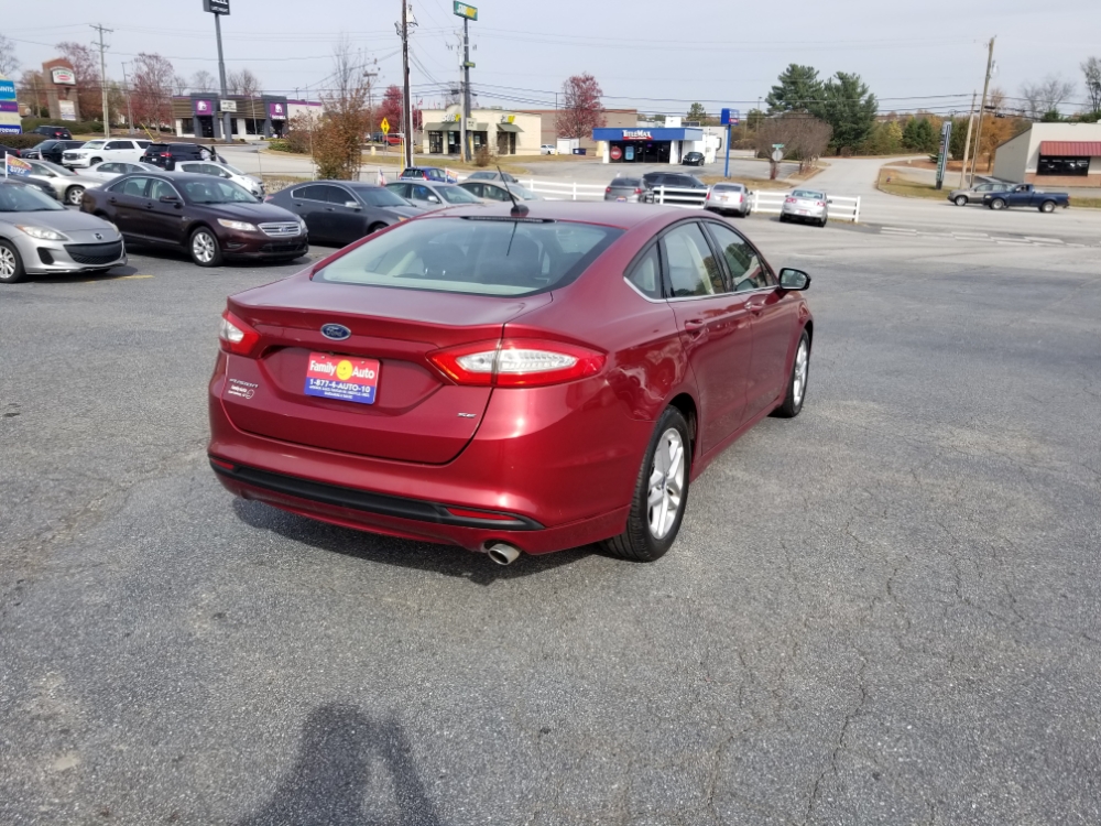 Ford Fusion 2013 Red