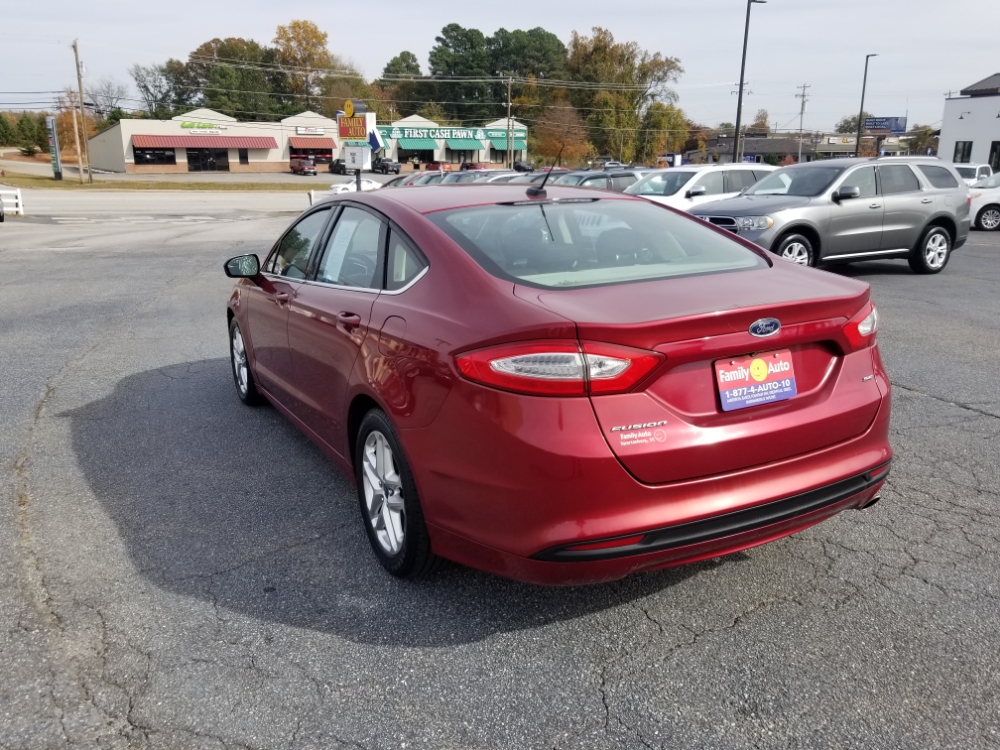 Ford Fusion 2013 Red