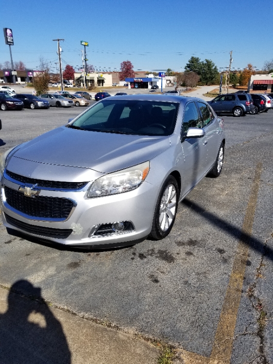 Chevrolet Malibu 2016 Sliver